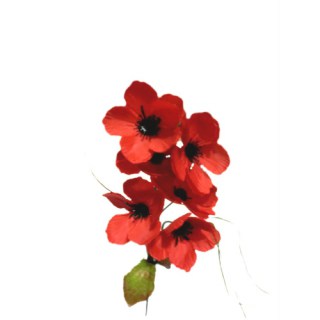 Искусственный цветок Мак ВМК01